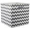 DII® 11" Chevron Stripes Polyester Storage Cube